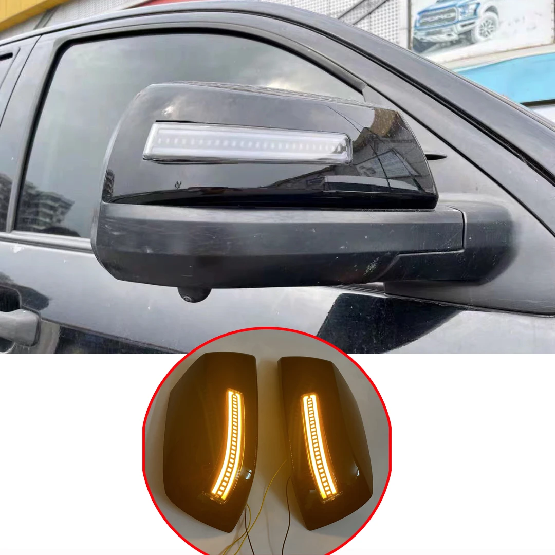 

LED Dynamic Turn Signal Side Mirror cover For ToyotaTundra 2007-2021 /For Toyota Sequoia 2008-2020