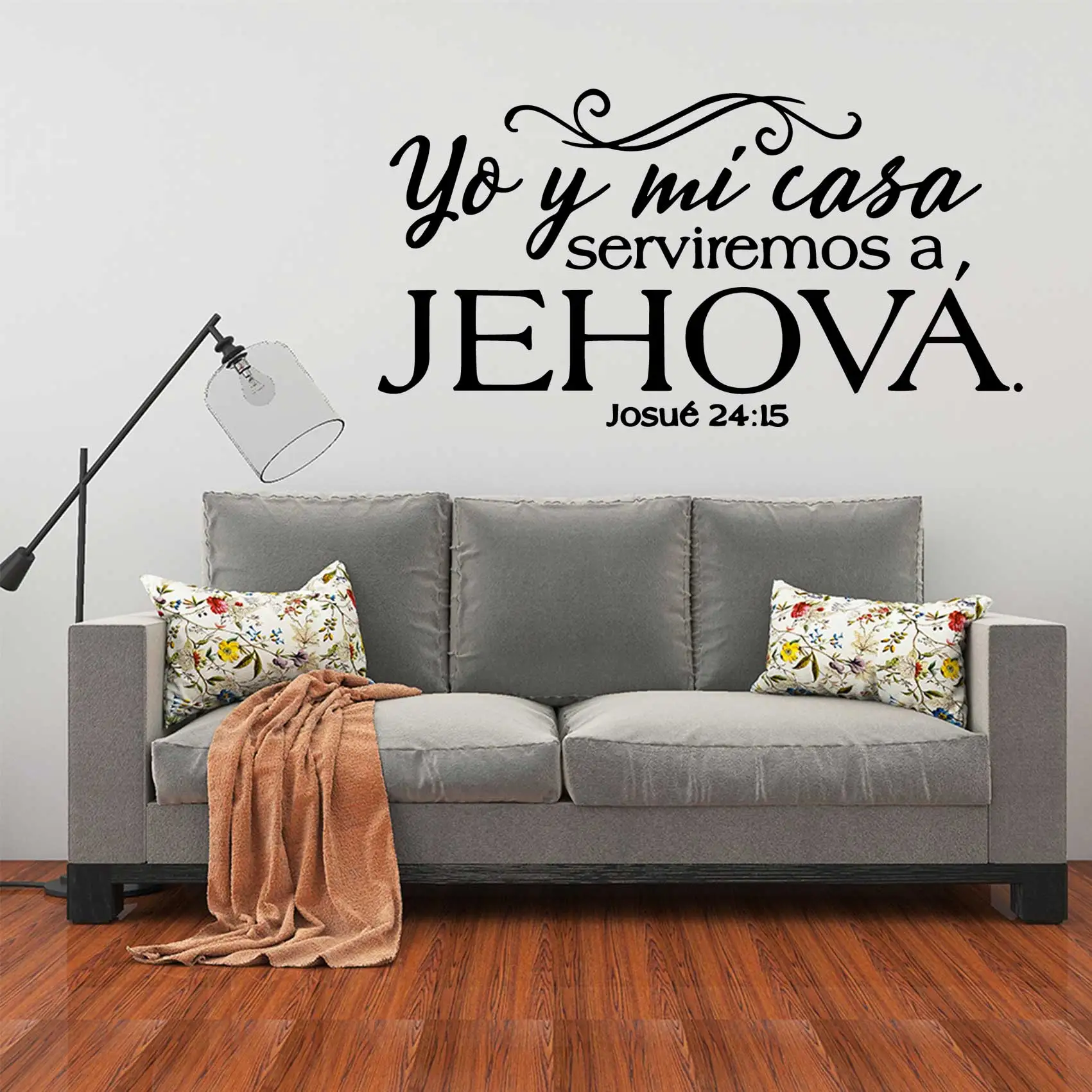 Diy 4 style Spanish Text Vinyl Decal for Home Decor Spain Family Frase Wall Sticker For Living Room