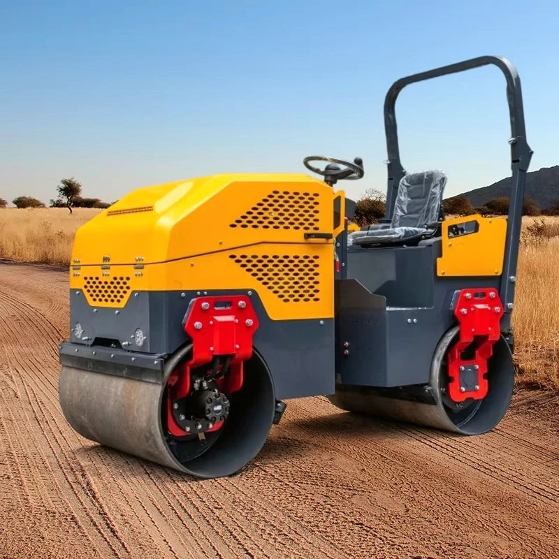 

Road Machinery DOUBLE Drum Road Roller Vibratory Road Roller Mini Compactor