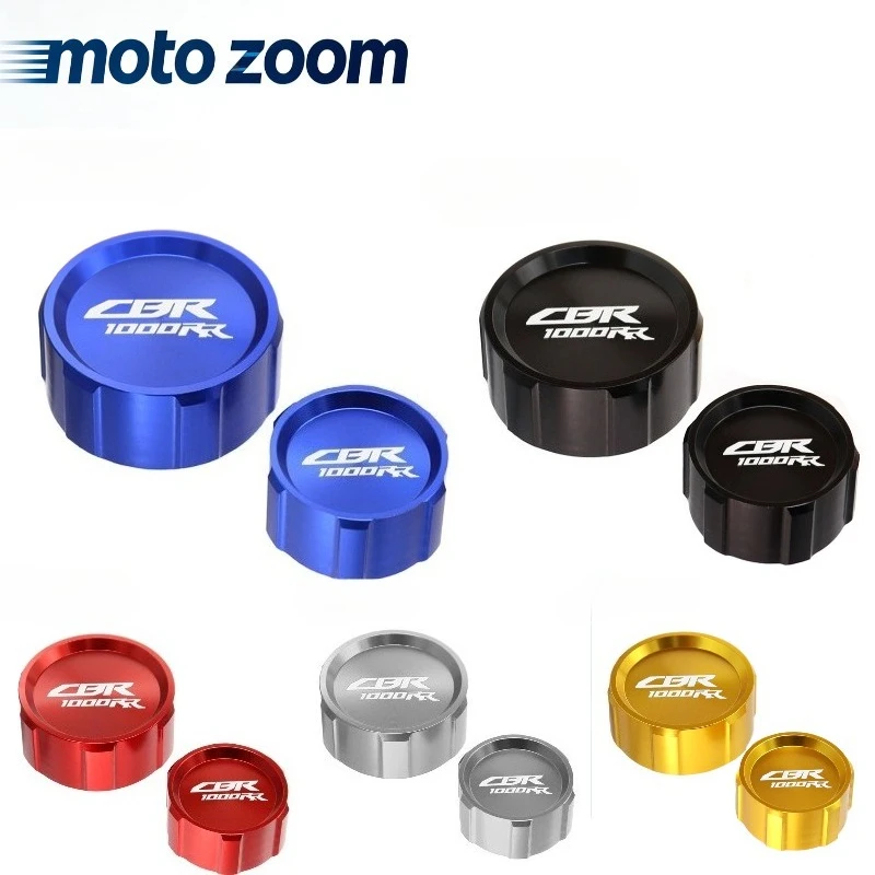 

For Honda CBR1000RR CBR 1000RR 2004-2023 Modified Front Brake + Rear Brake Oil Pot Pump Cover Engine Oil Valve Cap Cover