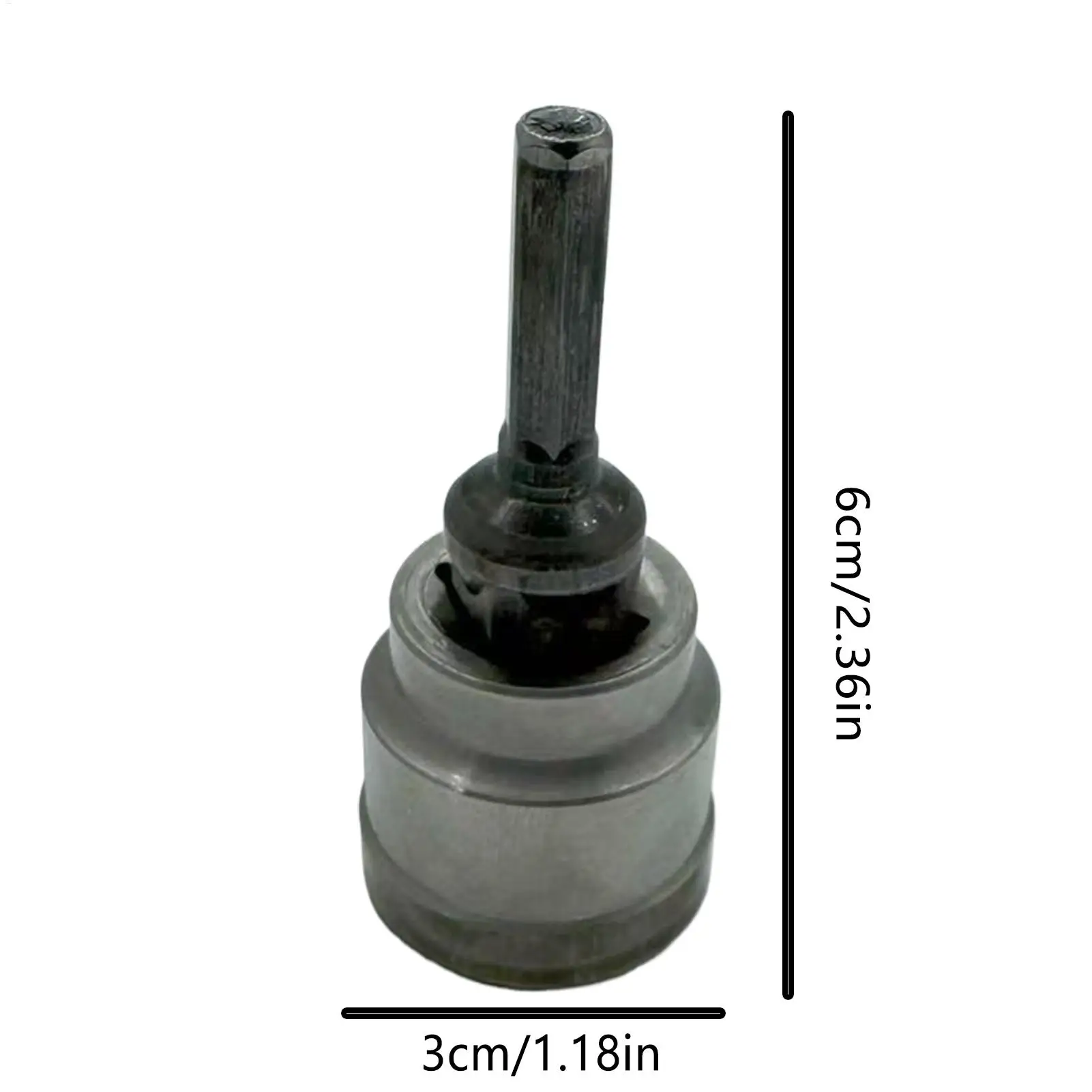 RV Stabilizer Jack Drill Adapter Rust-Resistant Socket Tool Portable Scissor Jack Adapter For Leveling Towing Trailer Garage