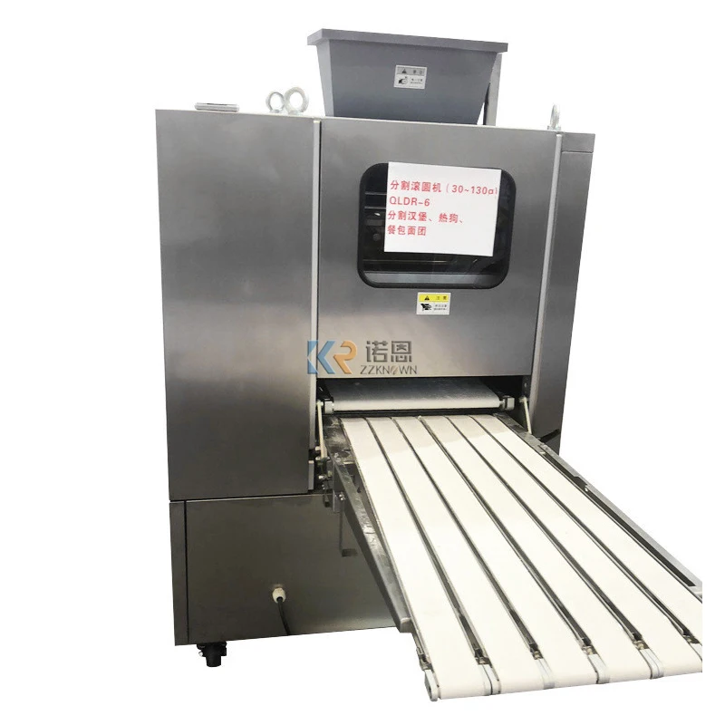 عالية الجودة أداة تقسيم العجين الآلية مستدير ماكينة سجق الخبز المتداول قاطع العجائن مقسم معدات المخابز