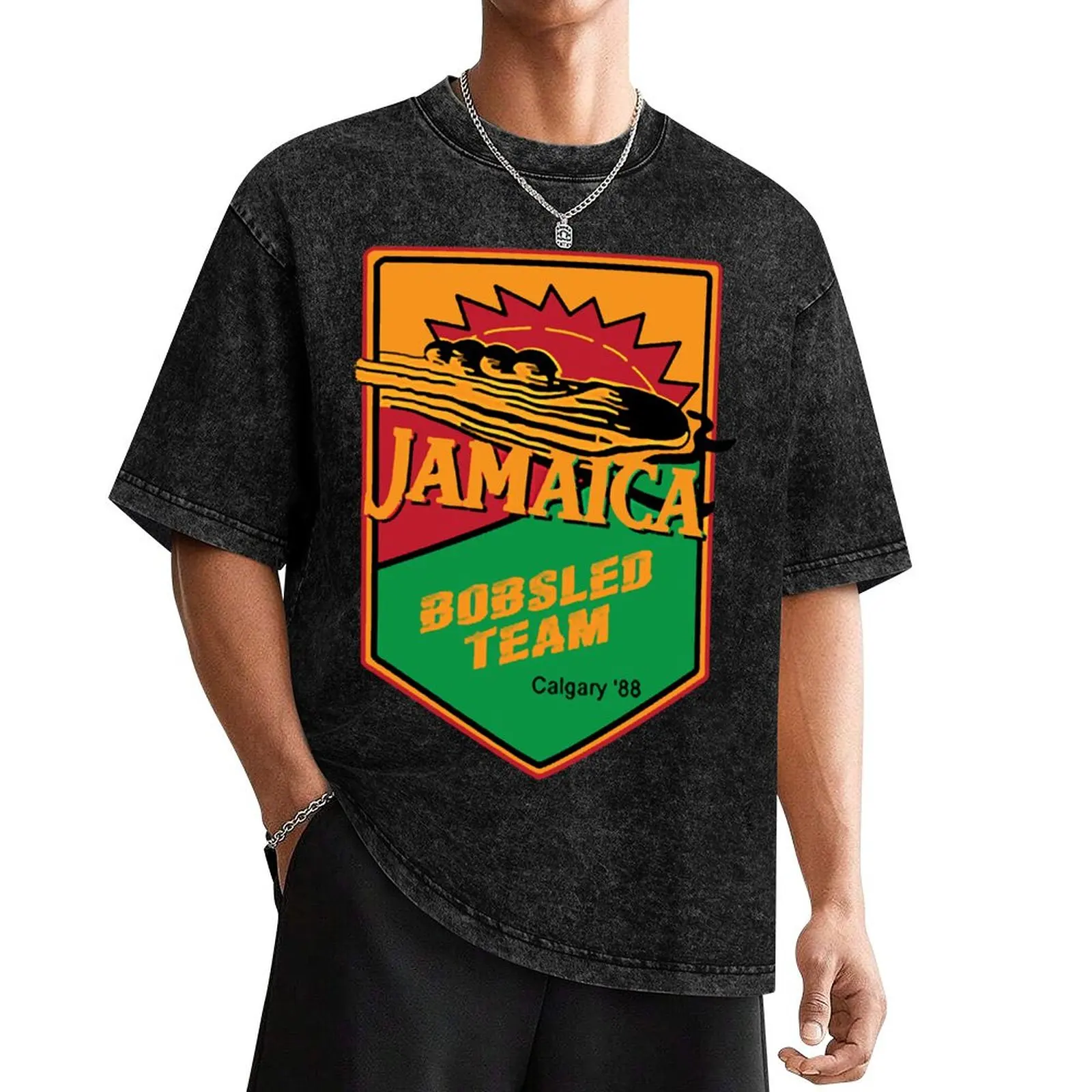 Jamaican Bobsled Team Cool Runnings Classic T-Shirt summer tops sublime Funny t-shirts Men's t-shirt