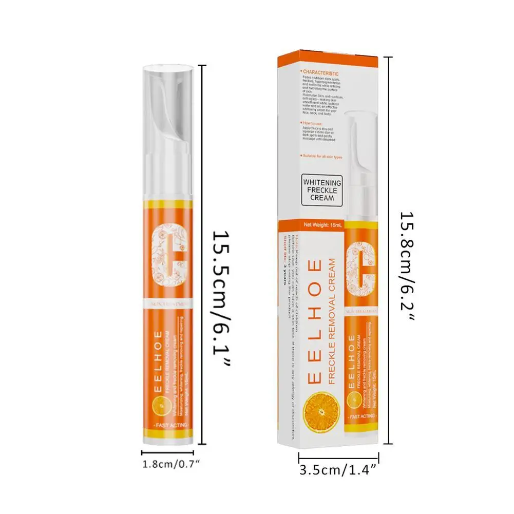 15ML VC Fade Pen Vitamin C Instant Spot Removal Gel Pen Removal Spot Spots Freckles Effective Pigment Whitening U0O9