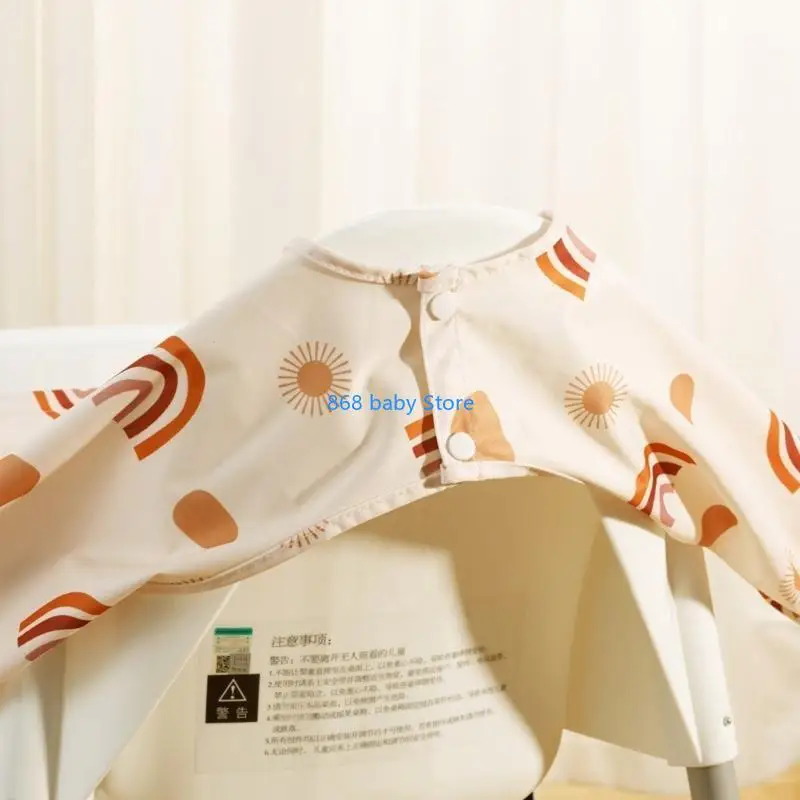 29EE ベビー離乳よだれかけ ベビーカバーオールよだれかけ 長袖ベビーよだれかけ 1-3歳の幼児用