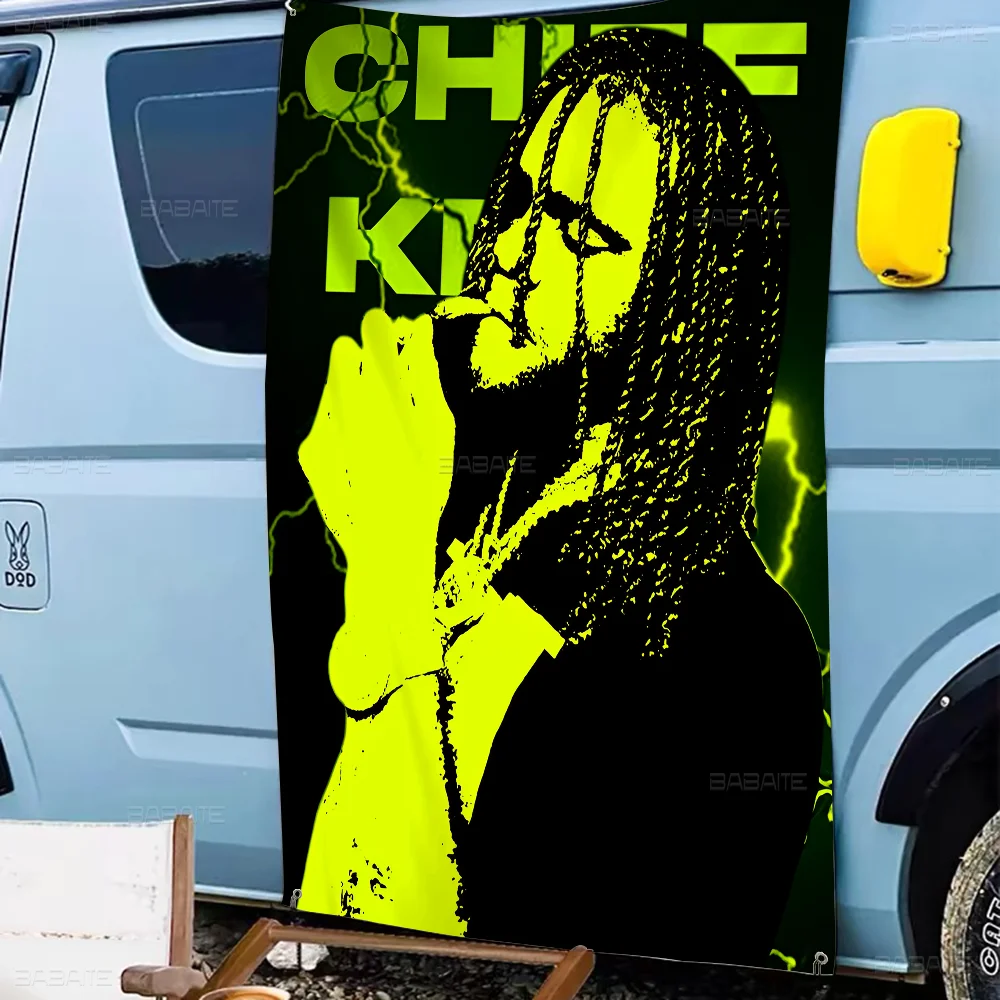 Rapper C-Chief K-Keef Banner INS Style Outdoor Party Decoration Atmosphere Flag