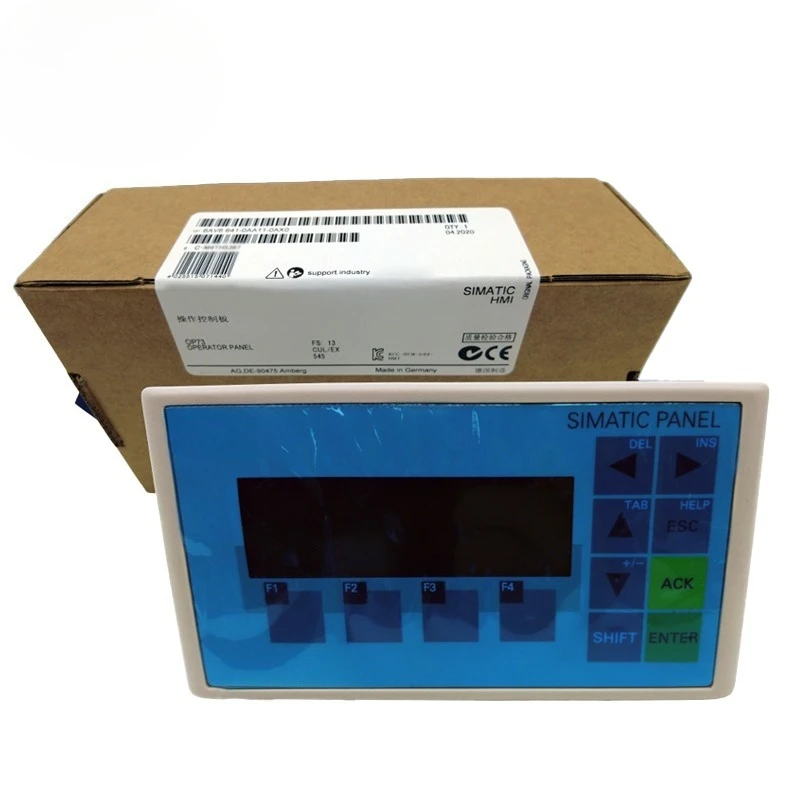 

New Original HMI 6AV6641-0AA11-0AX0 6AV6 641-0AA11-0AX0 OP73 3 Inch Monochrome LC Display 6AV66410AA110AX0 Spot