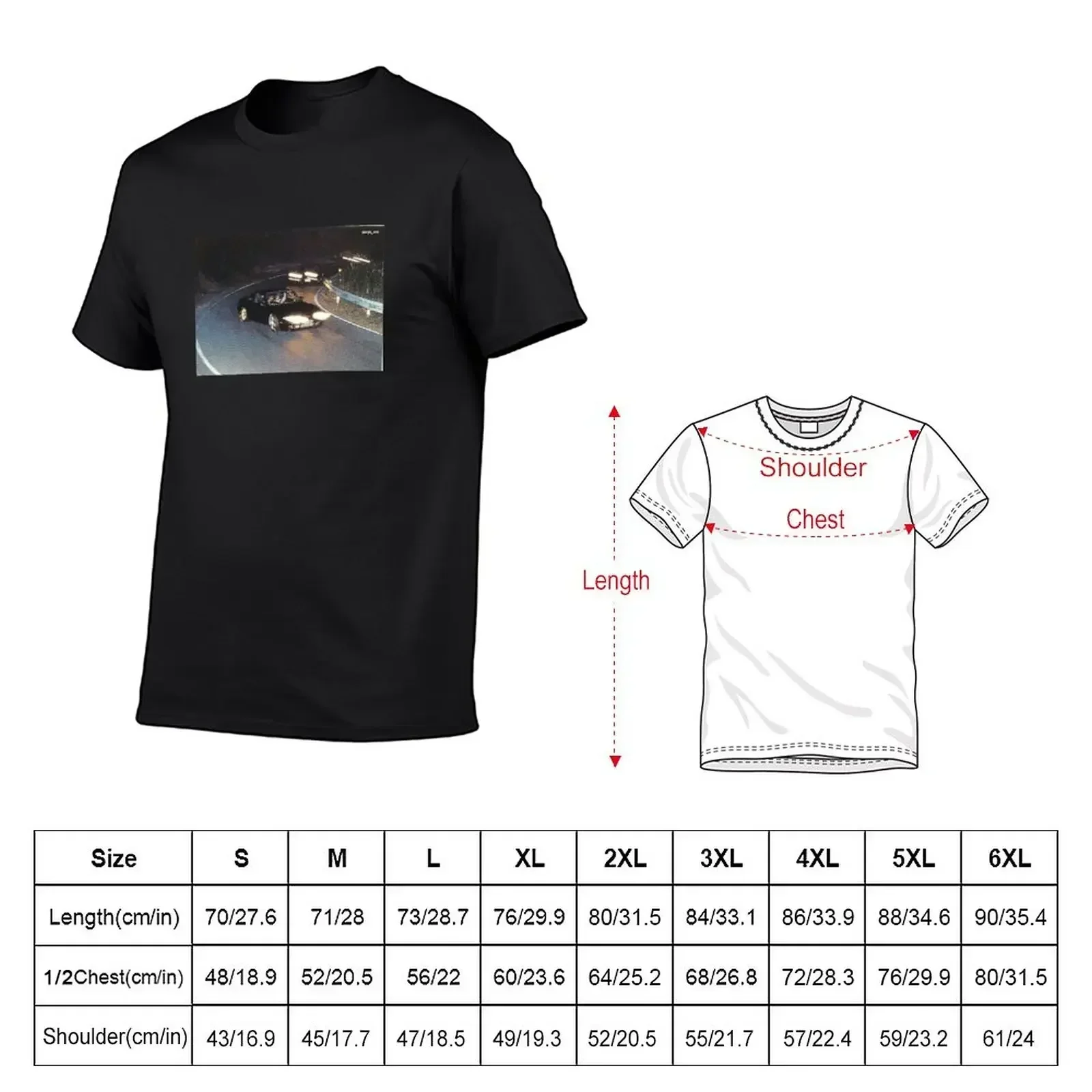 90's Japan drift files (touge_era) T-Shirt summer tops sweat plus size tops mens graphic t-shirts anime