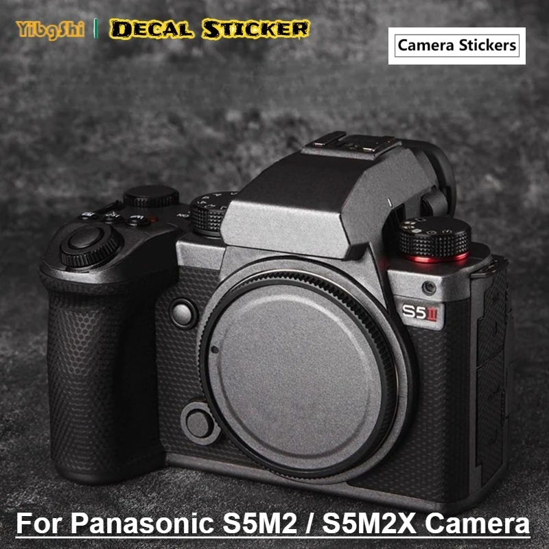 

Для Panasonic S5M2/S5M2X наклейка для камеры, защитная наклейка от царапин, виниловая пленка, защитное покрытие для Lumix S5II S5IIX