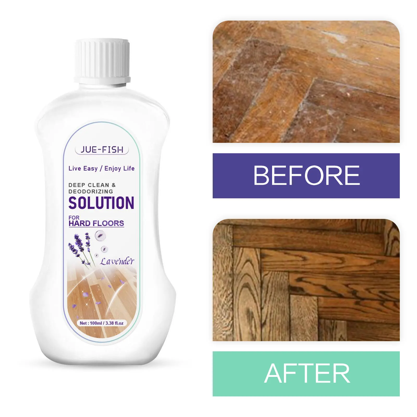 Floor Cleaner Liquid Tile Stain Remover Tile Brightening Cleaning Marble Scratch Repair Polishing Wooden Floor Cleaning Solution