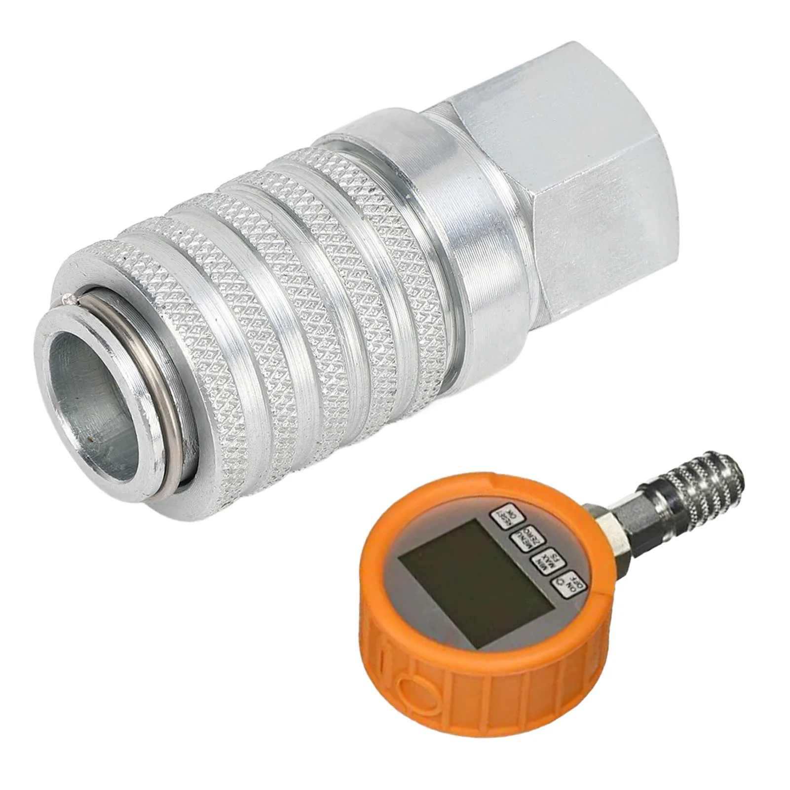 

Муфта диагностического оборудования с внутренней трубной резьбой для тестового порта серии PD242, размер корпуса 1/8 дюйма, размер резьбы 1/4 дюйма-18 NPTF, размер 2,12i