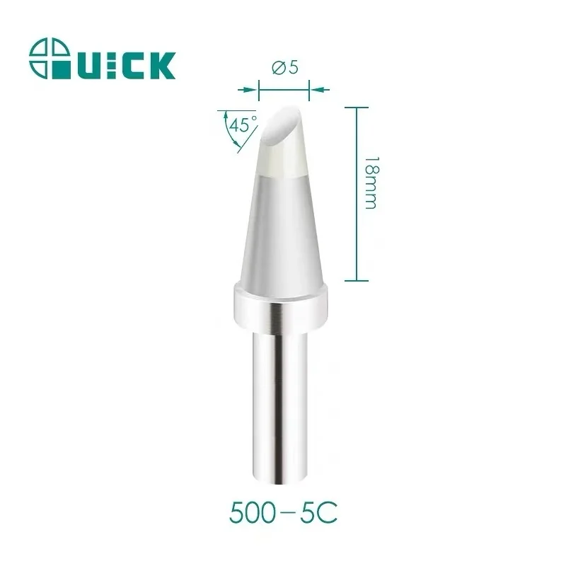 

QUICK 500 Series Welding Head Nozzle for BGA Rework Station - 205/3205/TS2300/376D-150 Compatible Hot Air Gun Fast Heating Tools