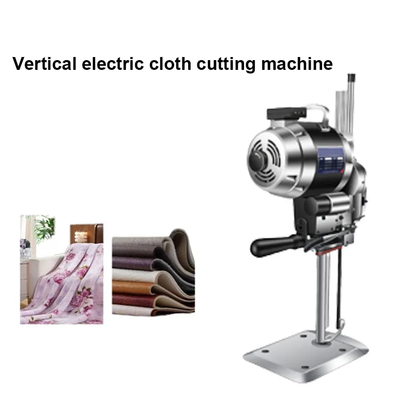 Multifunction Electric Cloth Cutting Machine Suitable For Cotton/Wool/Linen/Silk/Foot Pad Vertical Straight Knife Fabric Cutter