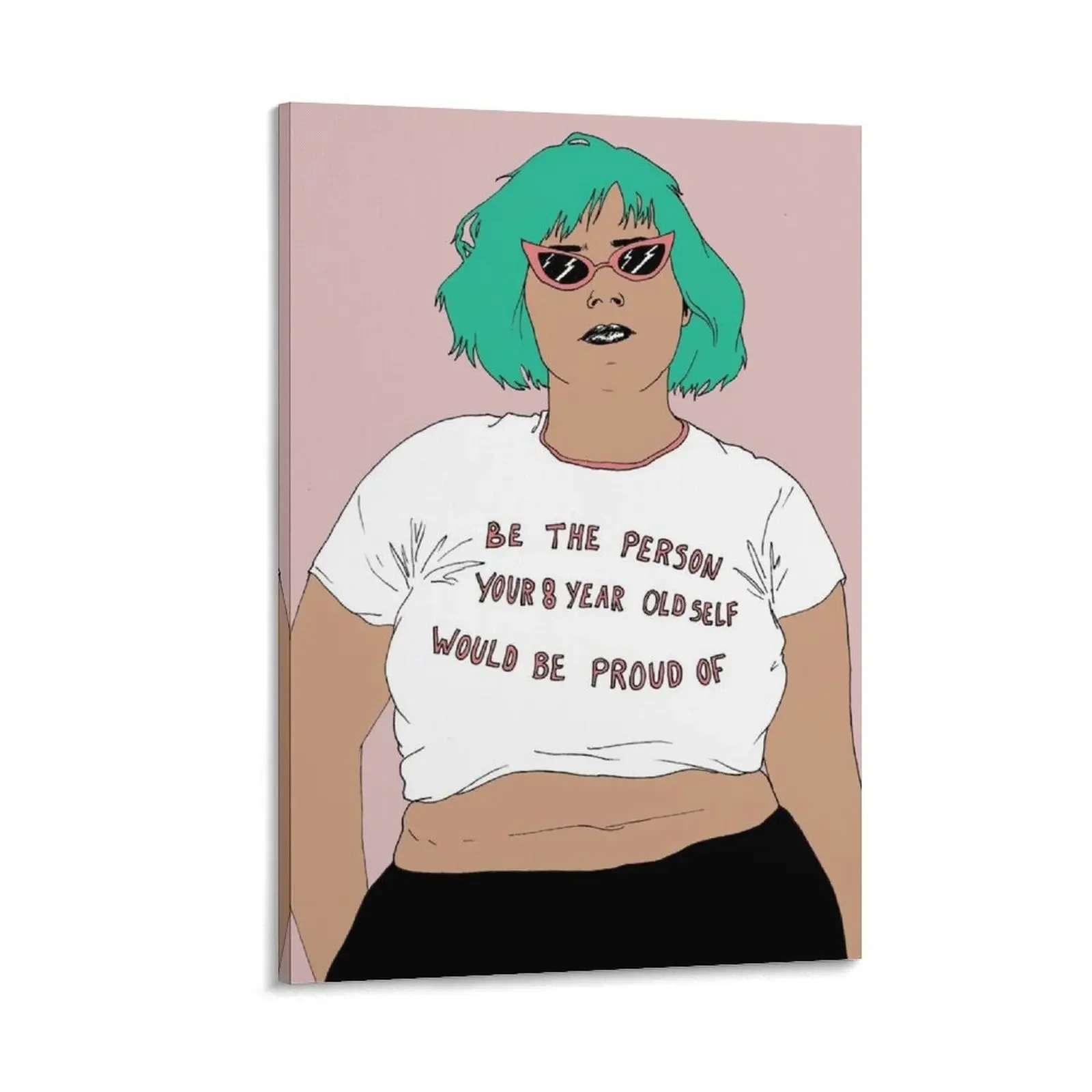

Be the person your 8 year old self would be proud of Canvas Painting luxury home decor anime room decor