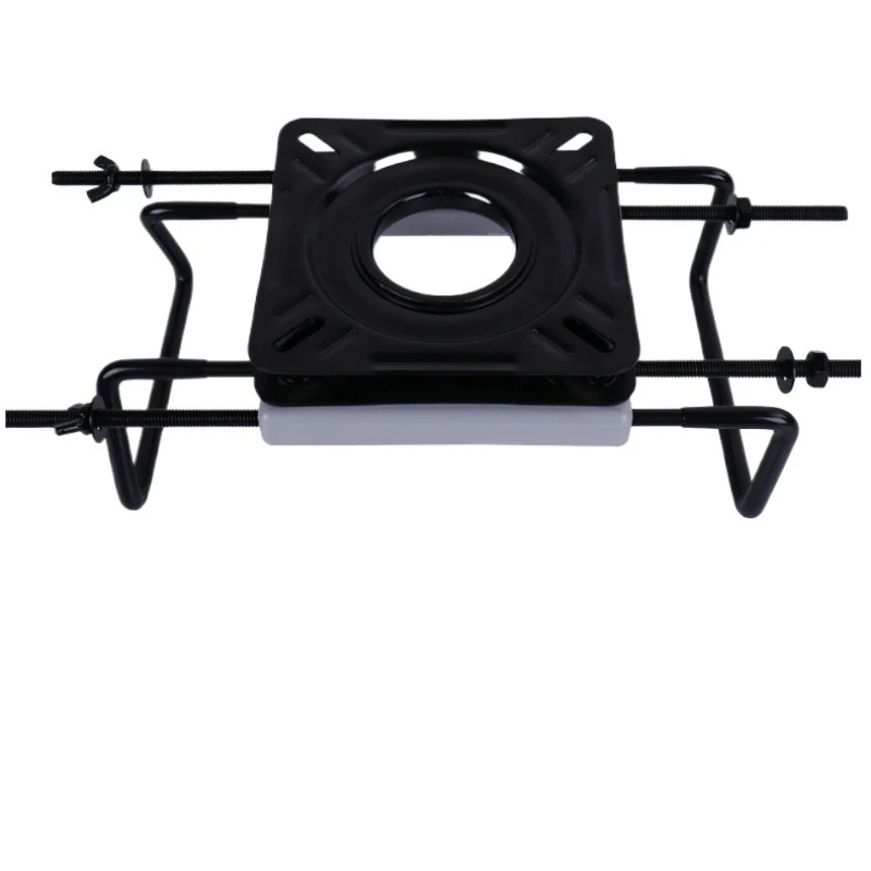 Boat Seat Pedestal with Slide Swivel Adjustable Base Beam Mount 360 Degree Rotation for Jon Boat Dinghy