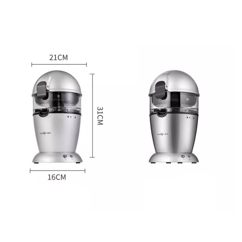 Небольшая бытовая электрическая соковыжималка для фруктов, из нержавеющей стали
