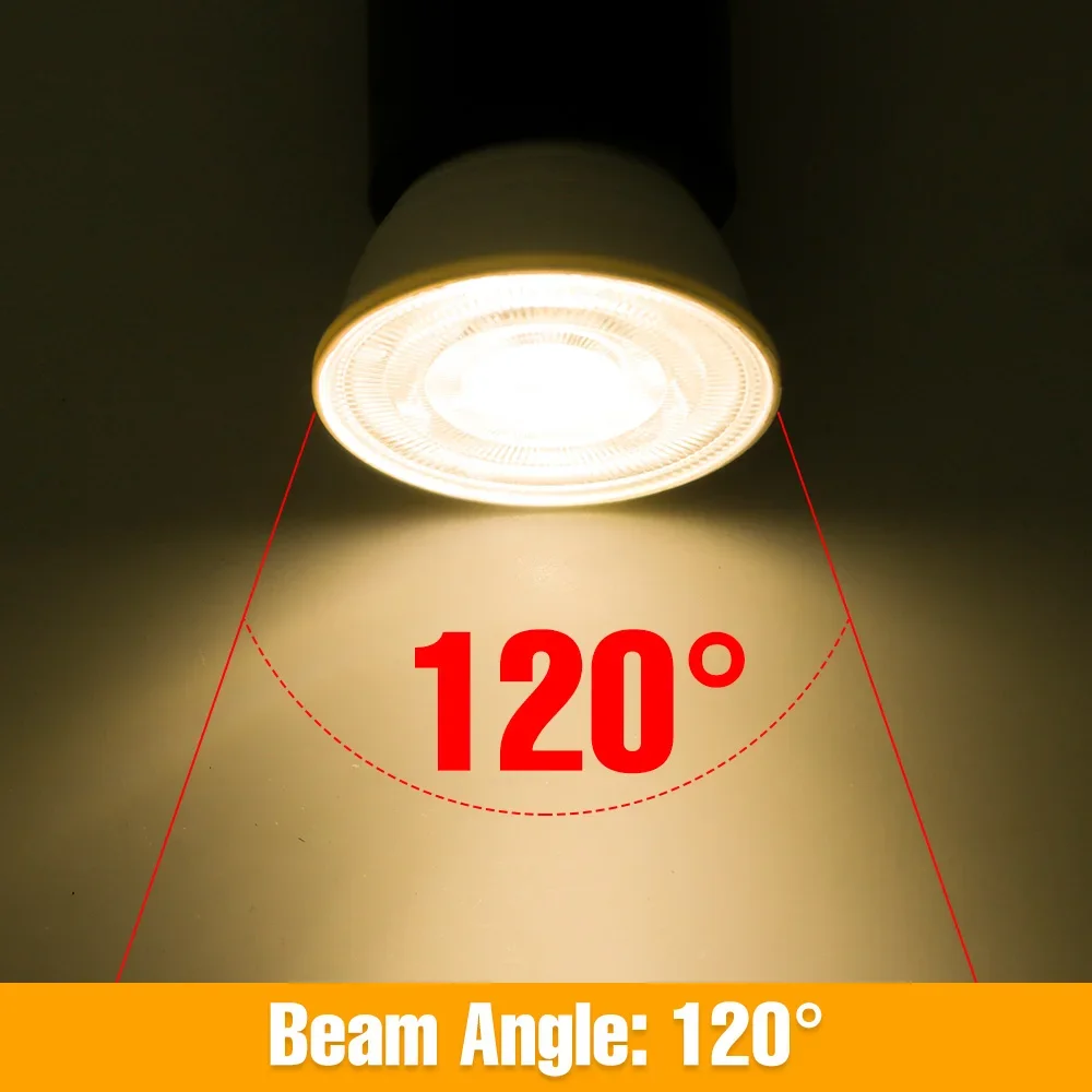7W 5W Led Lamp Gu10 Spot Licht Mr16 Plafondlamp Huis Woonkamer Kroonluchter Bollen Gu5.3 Slaapkamer Verlichting Cool/Warm Wit Ac 220V