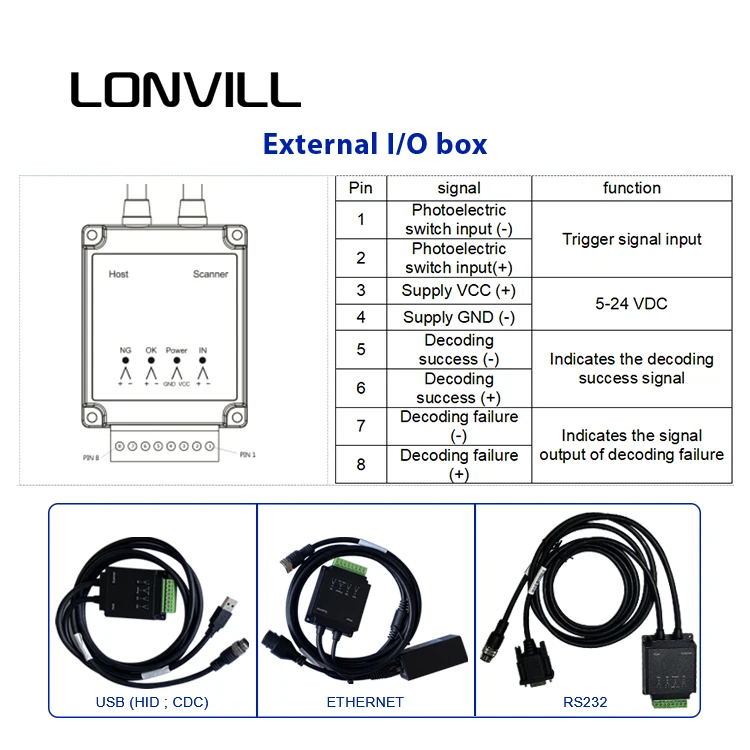 OEM USB RS232 DPM قارئ الرمز عالية الكثافة ماسح الباركود الصناعية الثابتة جبل ماسح الباركود المورد