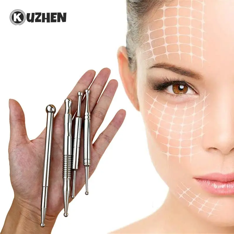 

Ручка для иглоукалывания Terahertz, инструмент для массажа с энергетическим камнем, триггерный точечный массажер, палочка для расслабления лица и рефлексотерапии