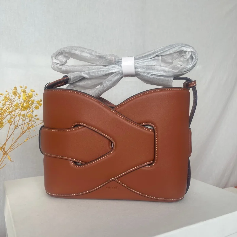 Ladies' One Shoulder Crossbody High-Quality lychee Pattern Design Unique and innovative Handbag
