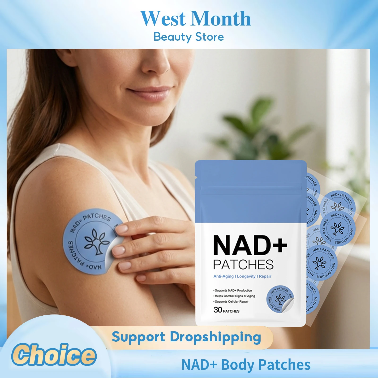 

Пластыри NAD+ для тела: повышение энергии, стимуляция клеточной регенерации, увеличение физической выносливости, здоровое старение. Трансдермальный пластырь NAD+.