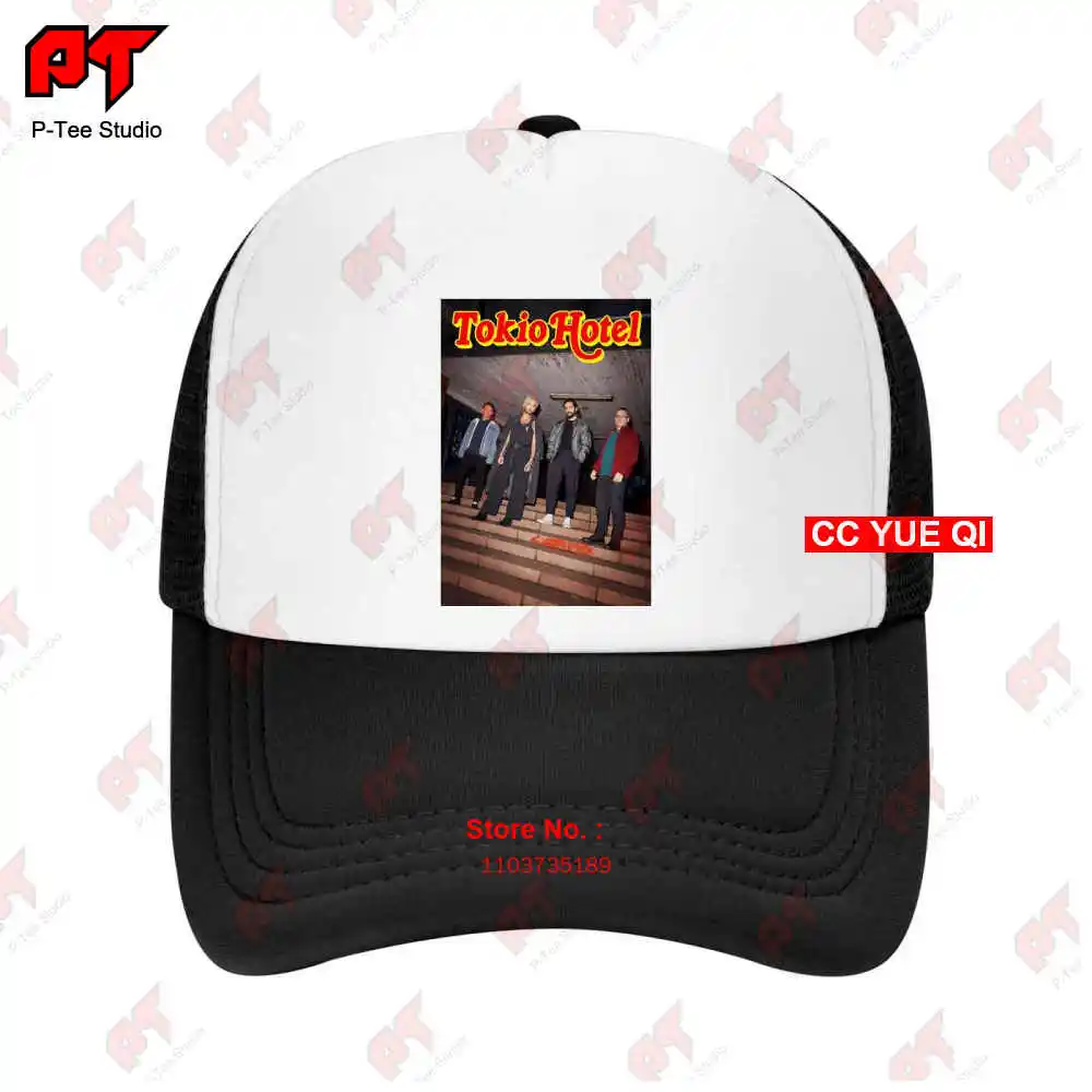 Tokio Hotel Vintage Retro Metal Band Rock Baseball Caps Truck Cap 9QTI