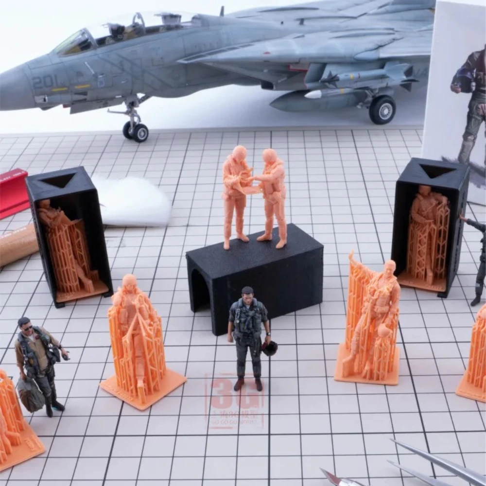 Galaxy F48027-36 1/48 Miniart Fighter Pilot for F-35A/B/C Fighter Model Scenario Building Tools DIY 3D Printed Resin Figures