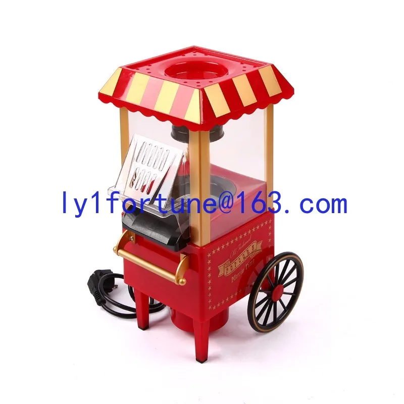 Small Popcorn Machine Family Food Popcorn popper Automatic Popcorn Birthday Party Homemade Snacks