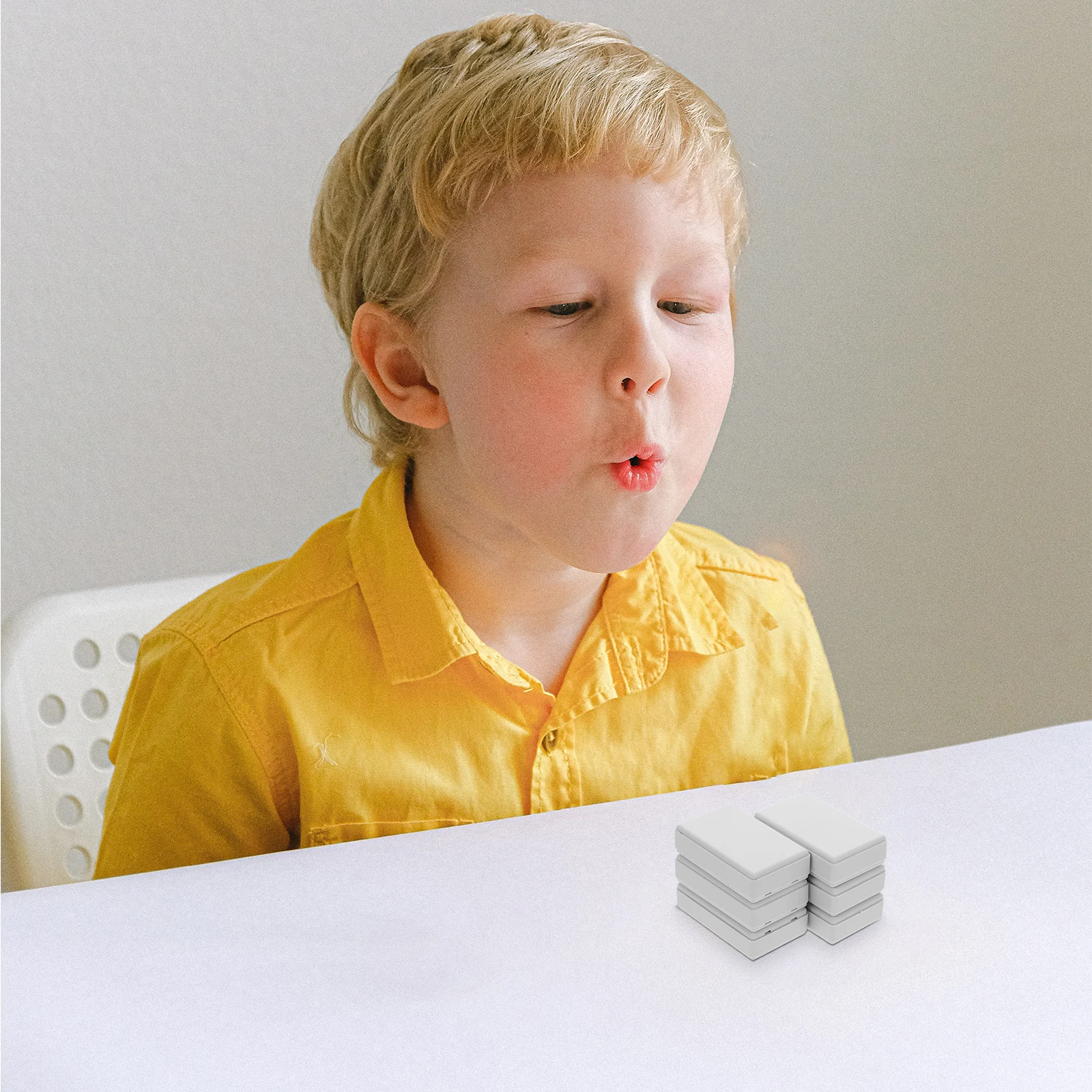 6 Pcs Storage Box Hidden Compartment Containers Money Boxes Outlet Compartments Hider for Travel Light Grey