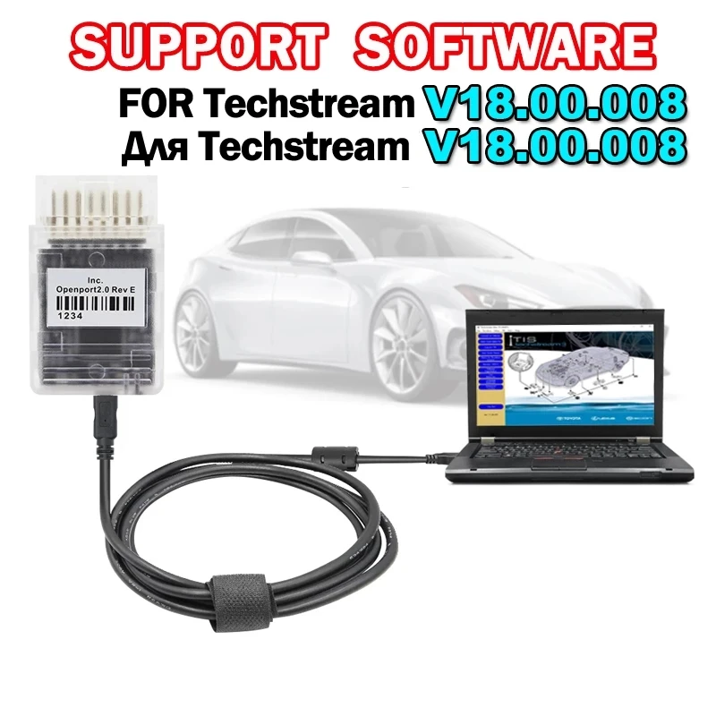 Techstream 17.30.011 Online Gold Chip Tactrix Openport 2.0 J2534 PassThru With ECU FLASH Chip Tuning Tool Support Working Online