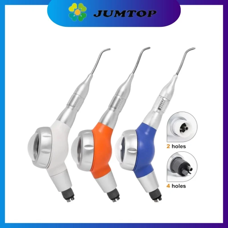 JUMTOP Dental Air Flow Polisher Oral hygiene Teeth Whitening Plaque Cleaning Prophy Sandblasting Gun