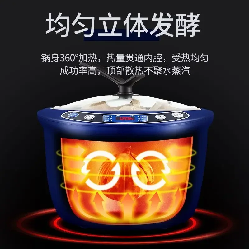 متعددة الوظائف متعددة التأثير في واحد آلة الثوم الأسود التلقائي توقيت المنزلية وعاء تخمير الثوم الأسود آلة الزبادي