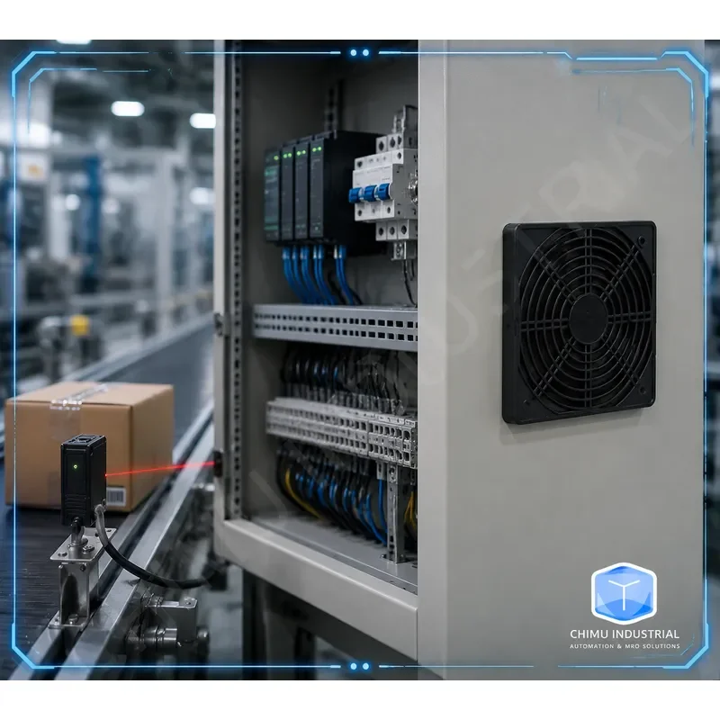 【CHIMU INDUSTRIAL】 for 125FZY2-S Distribution Cabinet Chassis Dust Cover Filter Screen 135MM Plastic