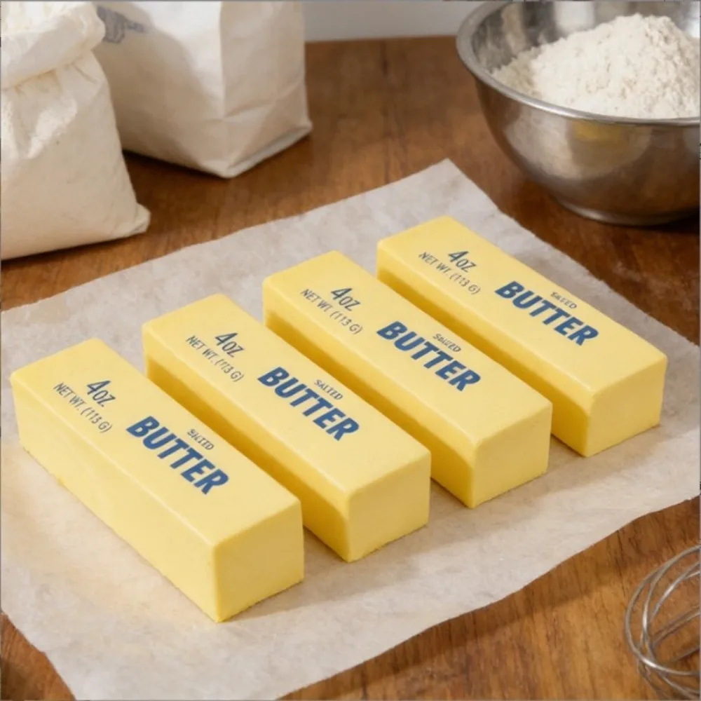 New Cheese Butter Stick Squeeze Stress Relief Slow Rising Pinch Hand Relaxation Stick Fidget Gift