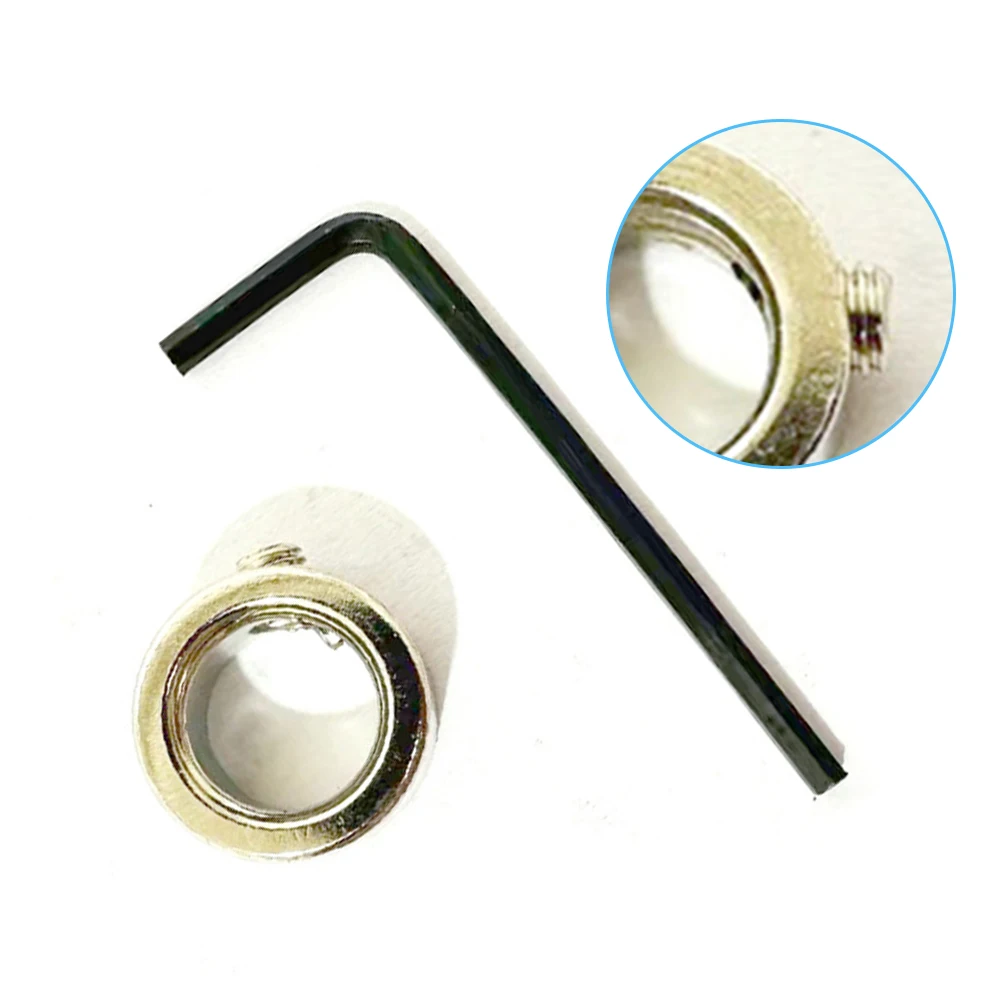 1set Bit Positioner With Small Wrench Drill Depth Stop Ring Woodworking Drill Bit Limiter 3-16mm Woodworking Tools