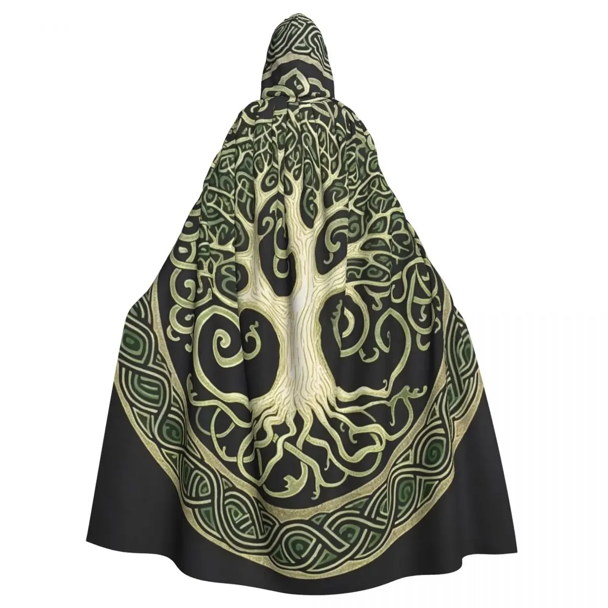 Hooded  Unisex  with Hood  Cosplay Costume Yggdrasil Tree Of Life