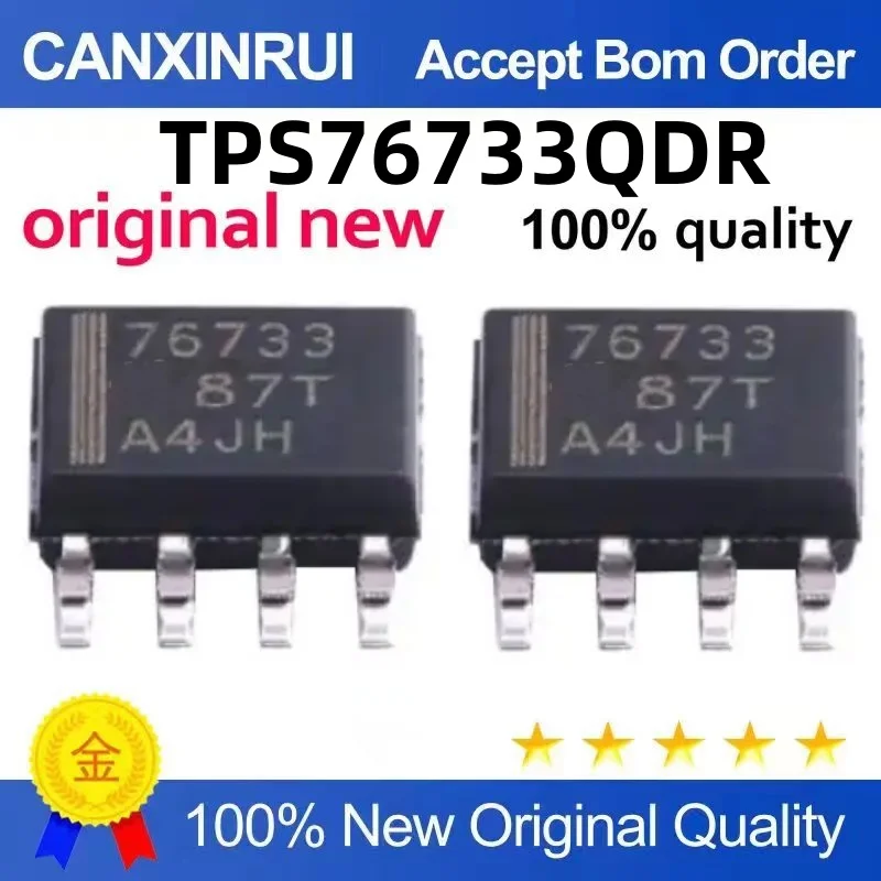 TPS76733 TPS76733QDR Silk screen 76733 SOP8 Linear Regulator IC New