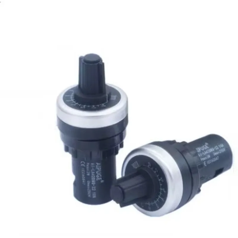 2026 Hot Sale LA42DWQ-22 1K 2K 5K 10K 22mm Diameter Pots Rotary Potentiometer Converter Governor Inverter Resistance Switch