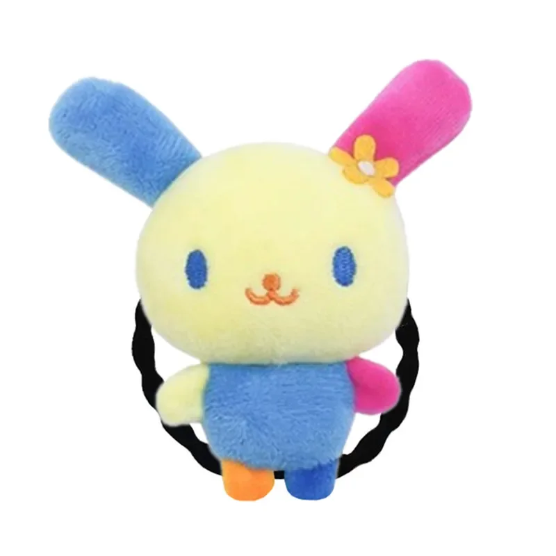 

Usahana Bunny Plush Hair Ties Ropes Scrunchies Cute Hair Bands Elastic Rubberband Anime Kawaii Hair Accessories for Girls Women