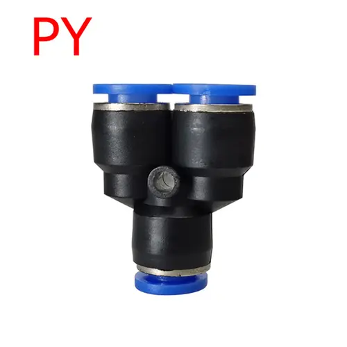 1PCS Pneumatic Fitting Pipe Connector Tube Air Quick Fittings Water Push In Hose Couping 4mm 6mm 8mm 10mm 12mm 14mm PU PY PK - Image 8