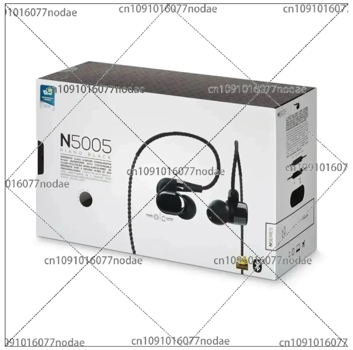 New N5005 Earphones Reference Class 5-driver Configuration in Ear Headphones with Customized Sound (US Version)