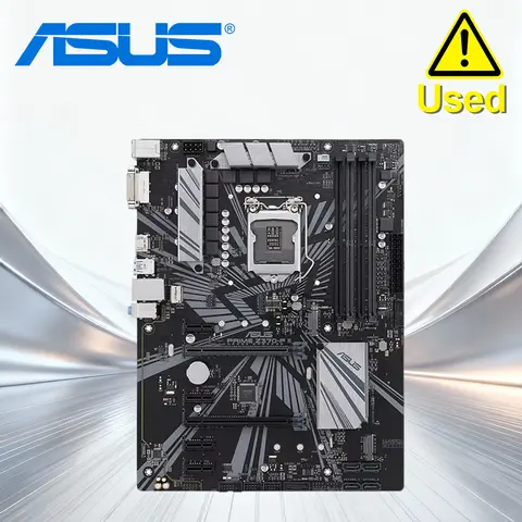Placa-mãe Asus Prime Z370-P II, suporta 8ª geração Core, i7, i5