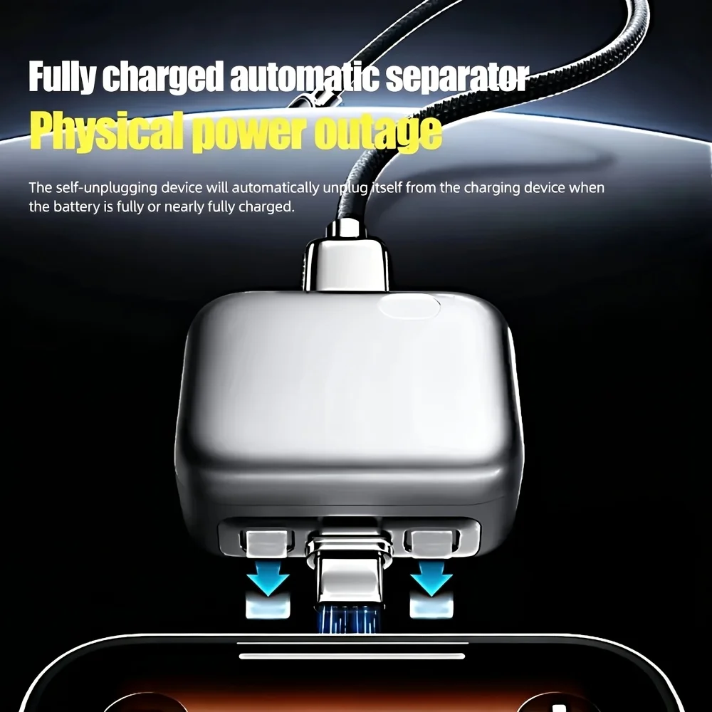140W High Speed Type‑C Fast Charger Adapter, Auto‑Unplug Function Dual Current Recognition, Overcharge Protection Universal USB‑C Power Charger for Smartphone Tablet Laptop