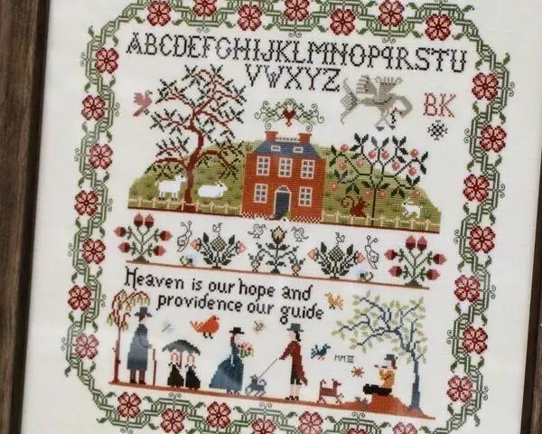 Happy Paradise-Cross Stitch Kit, Cotton Thread, Embroidery, Handmade, Cotton, Cloth, 18CT, 14CT, 16CT, 28CT, 52-52