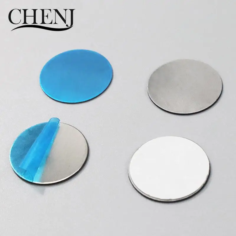 1/3Pcs Metal Sticker Plate Double-sided Adhesive Iron Sheet for Magnetic Car Phone Holder Stand Bracket