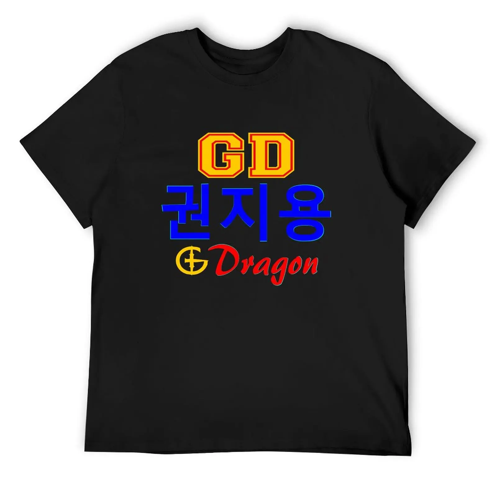 

Big Bang G-Dragon Cool K-Pop GD Clothes & Stickers T-Shirt summer top tops street wear tee shirts for men