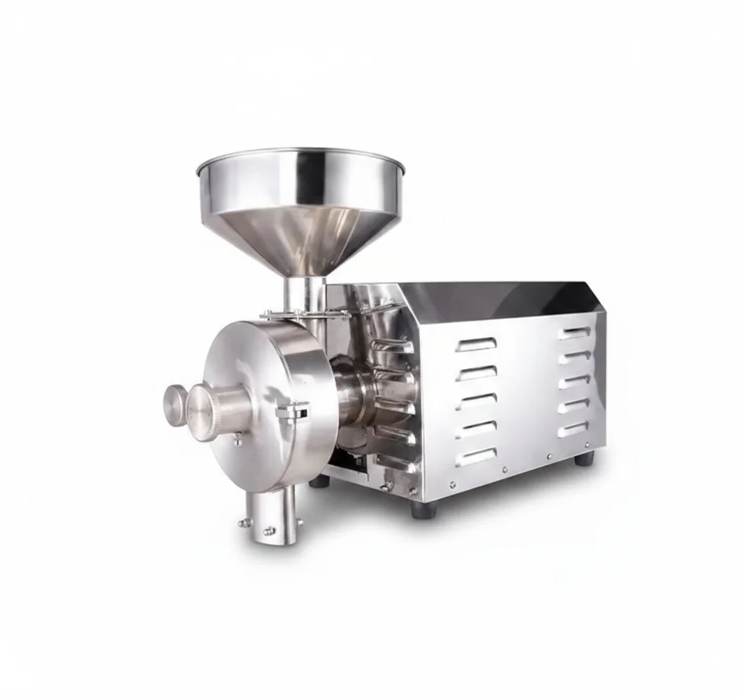 

HR2200 Factory Directly Sale 30-50kg/h Electric Flour Mill Herb Spices Grain Wheat Flour Milling Machine