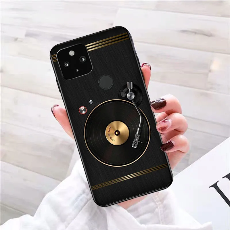 Capa de telefone com bateria de fita cassete para Google Pixel 10 9 Pro XL 9A 8 7 6 Pro Pixel 8A 7A 6A Pixel 8 7 6 5