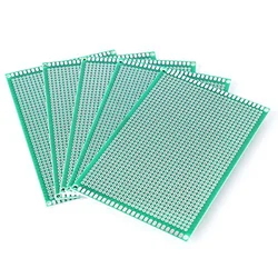 5PCS 8x12cm Single Side Copper Prototype PCB 8*12cm Universal Printed Circuit Board Fiberglass Plate diy Soldering Board kit