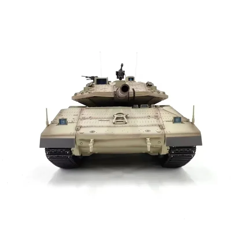 1/16 2024 New Tank Remote Control Henglong 3958 Israel Merkava Mk Iv Main Battle Model  Metal Tracks Off-road Rc Car Child Toys